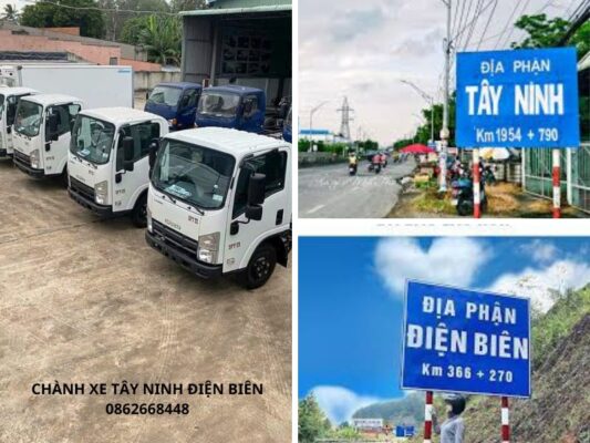 Chành xe chuyển hàng Tây Ninh Điện Biên