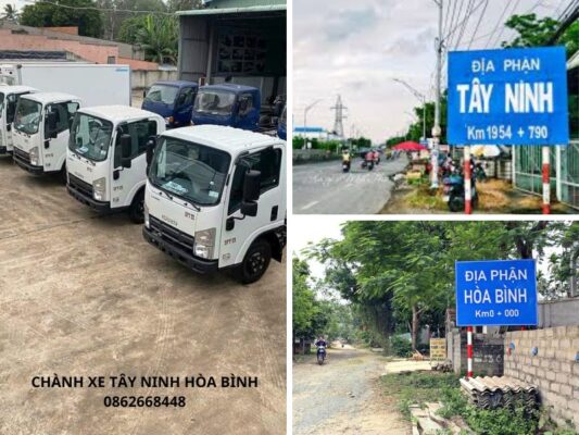Chành xe chuyển hàng Tây Ninh Hòa Bình
