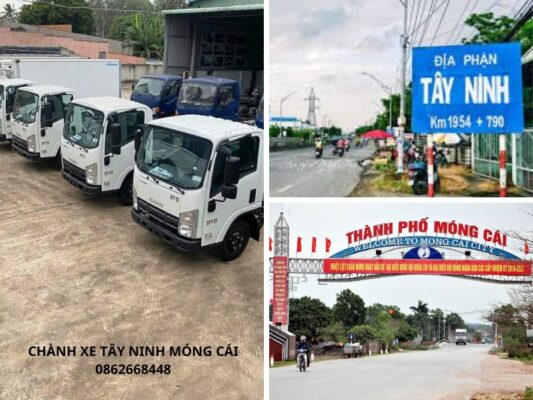 Chành xe chuyển hàng Tây Ninh Móng Cái