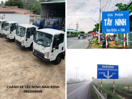 Chành xe chuyển hàng Tây Ninh Nam Định