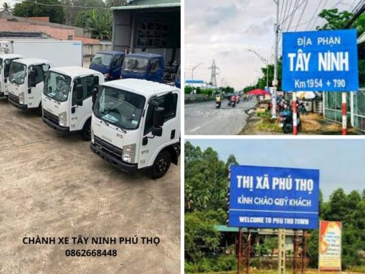 Chành xe chuyển hàng Tây Ninh Phú Thọ