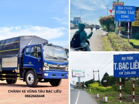 Chành xe chuyển hàng Vũng Tàu Bạc Liêu