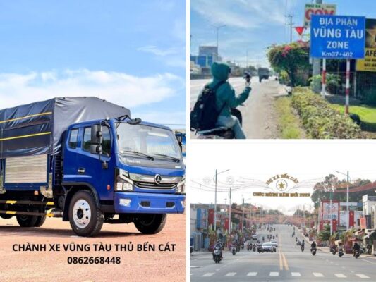 Chành xe chuyển hàng Vũng Tàu Bến Cát