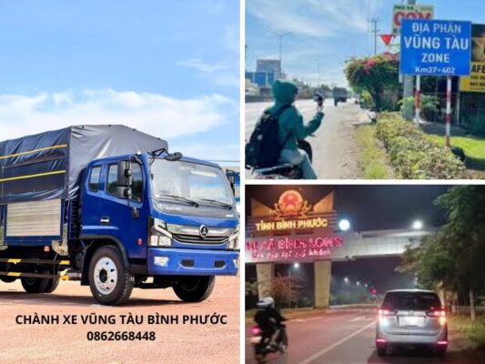 Chành xe chuyển hàng Vũng Tàu Bình Phước