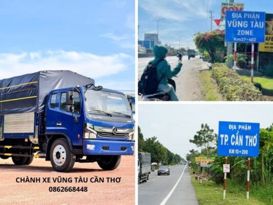 Chành xe chuyển hàng Vũng Tàu Cần Thơ