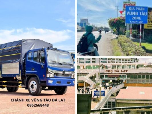 Chành xe chuyển hàng Vũng Tàu Đà Lạt
