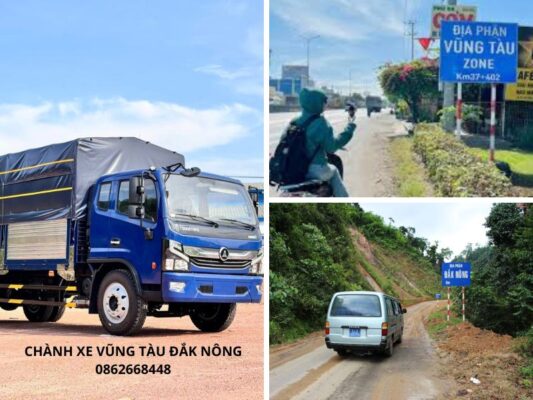 Chành xe chuyển hàng Vũng Tàu Đắk Nông