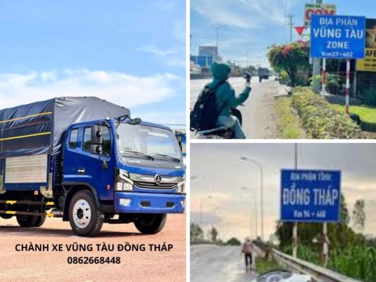 Chành xe chuyển hàng Vũng Tàu Đồng Tháp