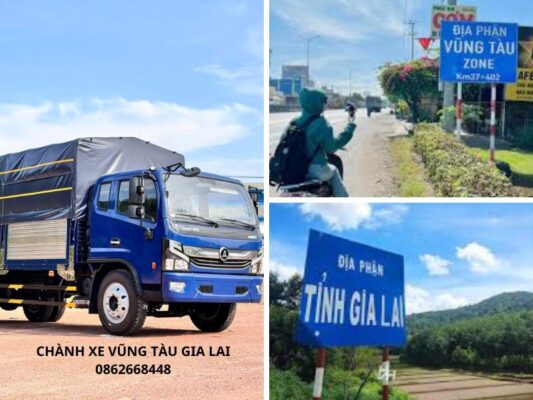 Chành xe chuyển hàng Vũng Tàu Gia Lai