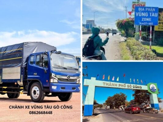 Chành xe chuyển hàng Vũng Tàu Gò Công