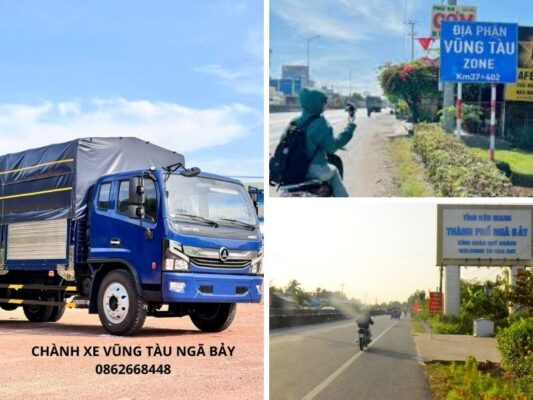 Chành xe chuyển hàng Vũng Tàu Ngã Bảy