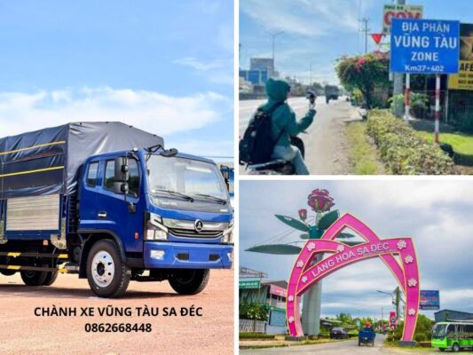 Chành xe chuyển hàng Vũng Tàu Sa Đéc