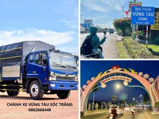 Chành xe chuyển hàng Vũng Tàu Sóc Trăng