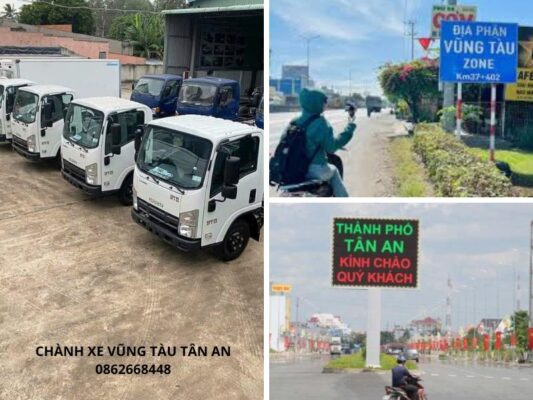 Chành xe chuyển hàng Vũng Tàu Tân An