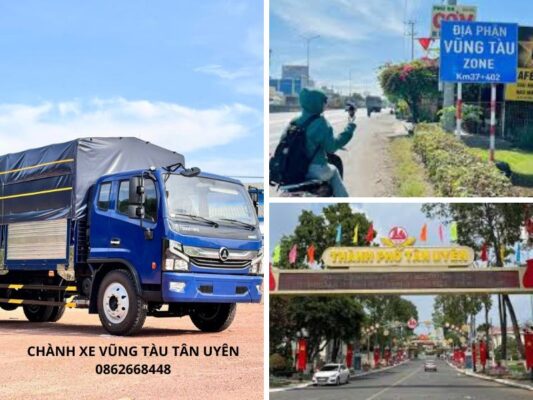Chành xe chuyển hàng Vũng Tàu Tân Uyên