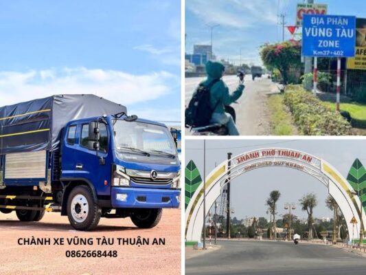 Chành xe chuyển hàng Vũng Tàu Thuận An