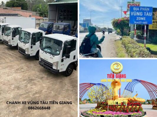 Chành xe chuyển hàng Vũng Tàu Tiền Giang