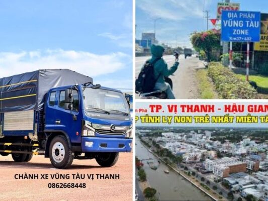 Chành xe chuyển hàng Vũng Tàu Vị Thanh