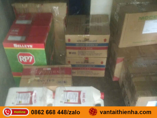 Chành xe gửi hàng Thái Nguyên đến Vinh