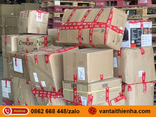 Chành xe gửi hàng Vĩnh Phúc đến Nha Trang