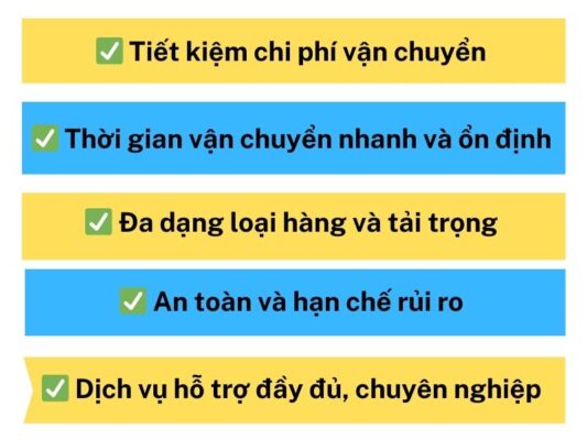 Lợi ích khi sử dụng chành xe chuyển hàng Vũng Tàu Thủ Dầu