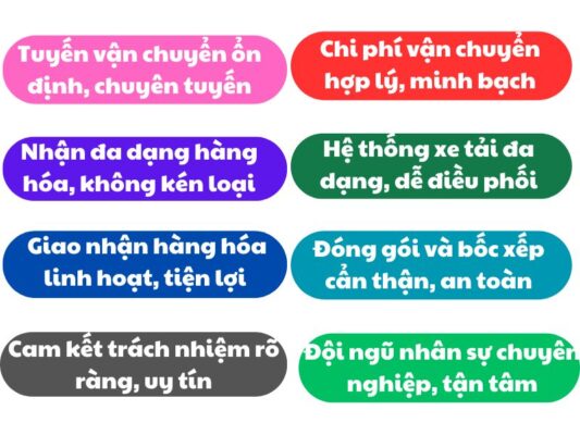 Lý do chọn chành xe chuyển hàng Tây Ninh Hải Dương