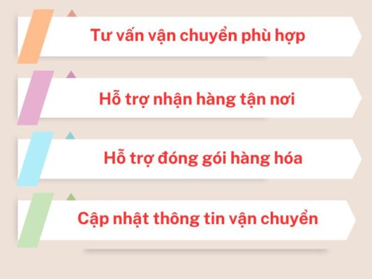 Cách chành xe chuyển hàng Vũng Tàu Quảng Trị hỗ trợ khách hàng