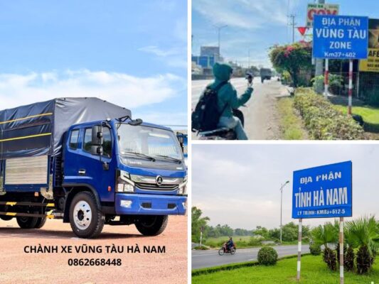 Chành xe chuyển hàng Vũng Tàu Hà Nam
