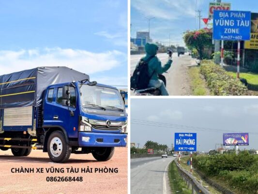 Chành xe chuyển hàng Vũng Tàu Hải Phòng