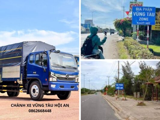 Chành xe chuyển hàng Vũng Tàu Hội An