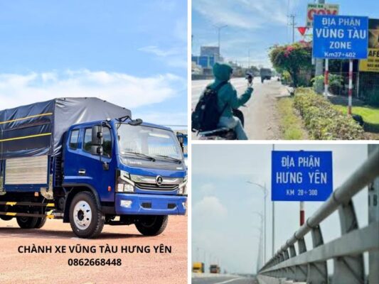 Chành xe chuyển hàng Vũng Tàu Hưng Yên