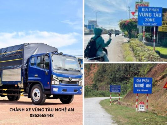 Chành xe chuyển hàng Vũng Tàu Nghệ An