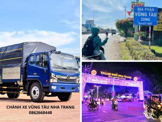 Chành xe chuyển hàng Vũng Tàu Nha Trang