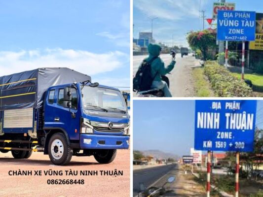 Chành xe chuyển hàng Vũng Tàu Ninh Thuận