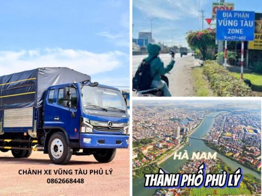 Chành xe chuyển hàng Vũng Tàu Phủ Lý