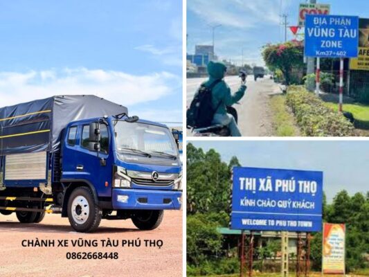Chành xe chuyển hàng Vũng Tàu Phú Thọ