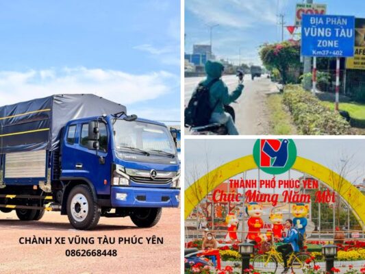 Chành xe chuyển hàng Vũng Tàu Phúc Yên