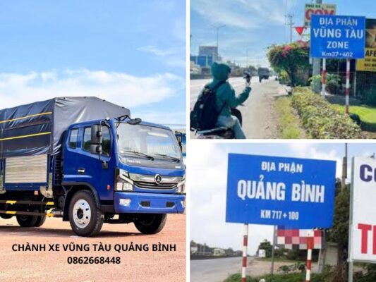 Chành xe chuyển hàng Vũng Tàu Quảng Bình