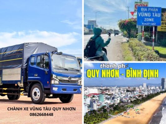 Chành xe chuyển hàng Vũng Tàu Quy Nhơn