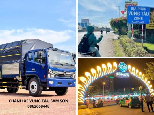 Chành xe chuyển hàng Vũng Tàu Sầm Sơn