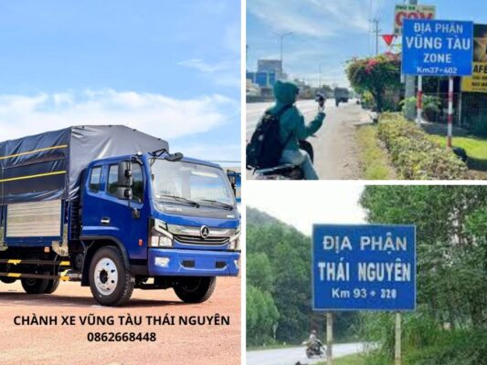 Chành xe chuyển hàng Vũng Tàu Thái Nguyên