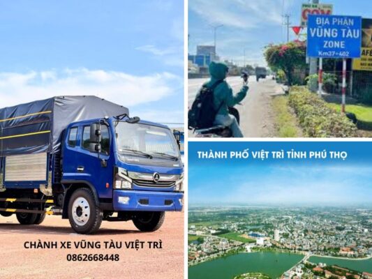 Chành xe chuyển hàng Vũng Tàu Việt Trì