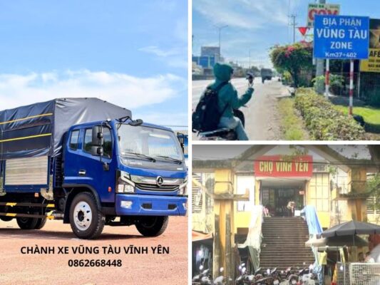 Chành xe chuyển hàng Vũng Tàu Vĩnh Yên