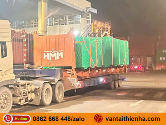 Chành xe gửi hàng Tuyên Quang đi Hậu Giang