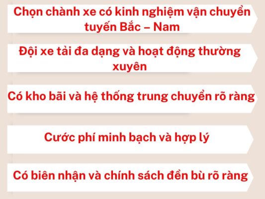 Làm sao để chọn chành xe chuyển hàng Vũng Tàu Hoa Lư tốt nhất?