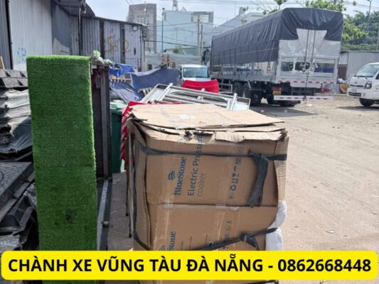 Kho bãi của chành xe chuyển hàng Vũng Tàu Đà Nẵng