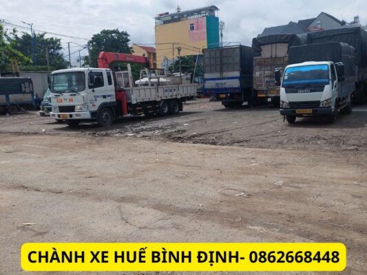 Chành xe chuyển hàng Huế Bình Định