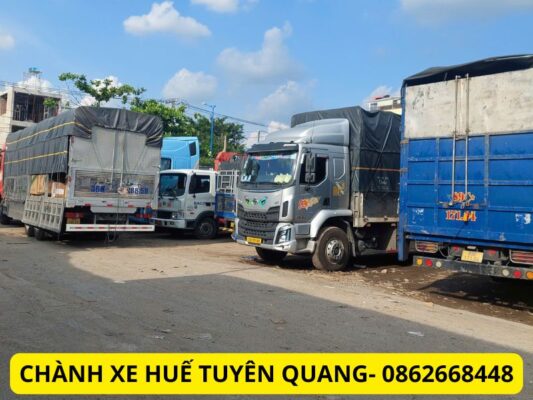 Chành xe chuyển hàng Huế Tuyên Quang