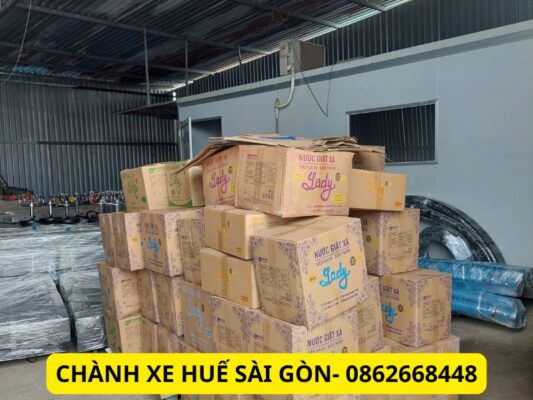 Dịch vụ hỗ trợ tại chành xe chuyển hàng Huế Sài Gòn