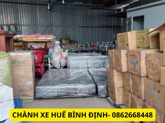 Tại sao bạn nên chọn chành xe chuyển hàng Huế Bình Định